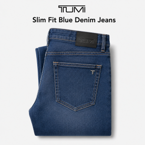 Slim Fit Blue Denim Jeans