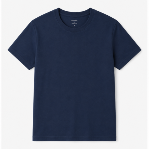 Classic Cotton Crew Neck T-Shirt