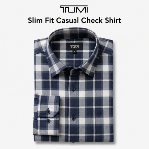 Slim Fit Casual Check Shirt